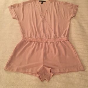 A BCBG MAXAZRIA Silk Romper!